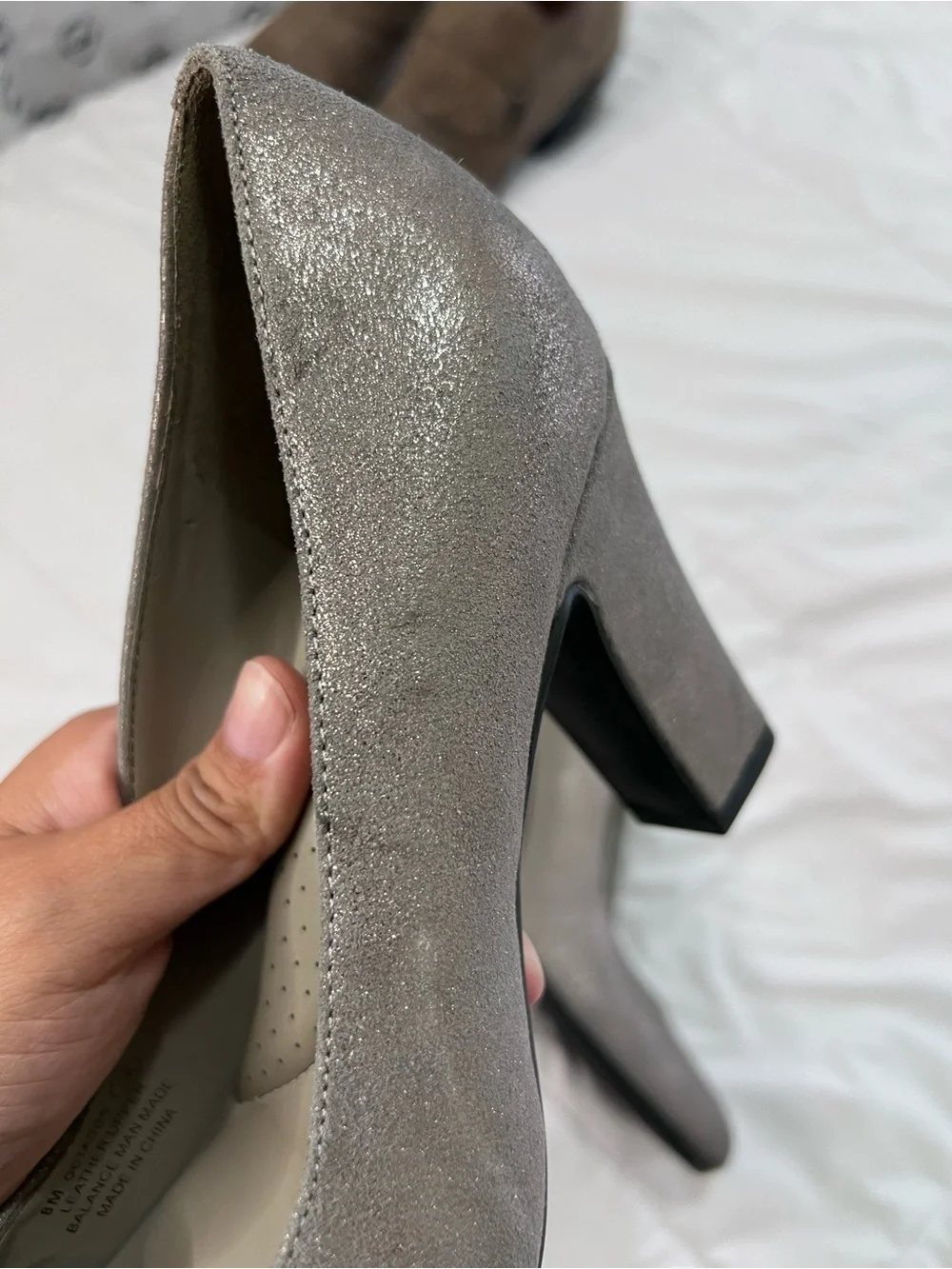 AEROSOLES elegant pewter